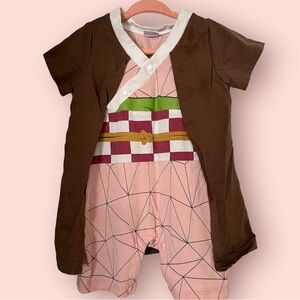 Demon Slayer, Nezuko baby romper 9-12 Months